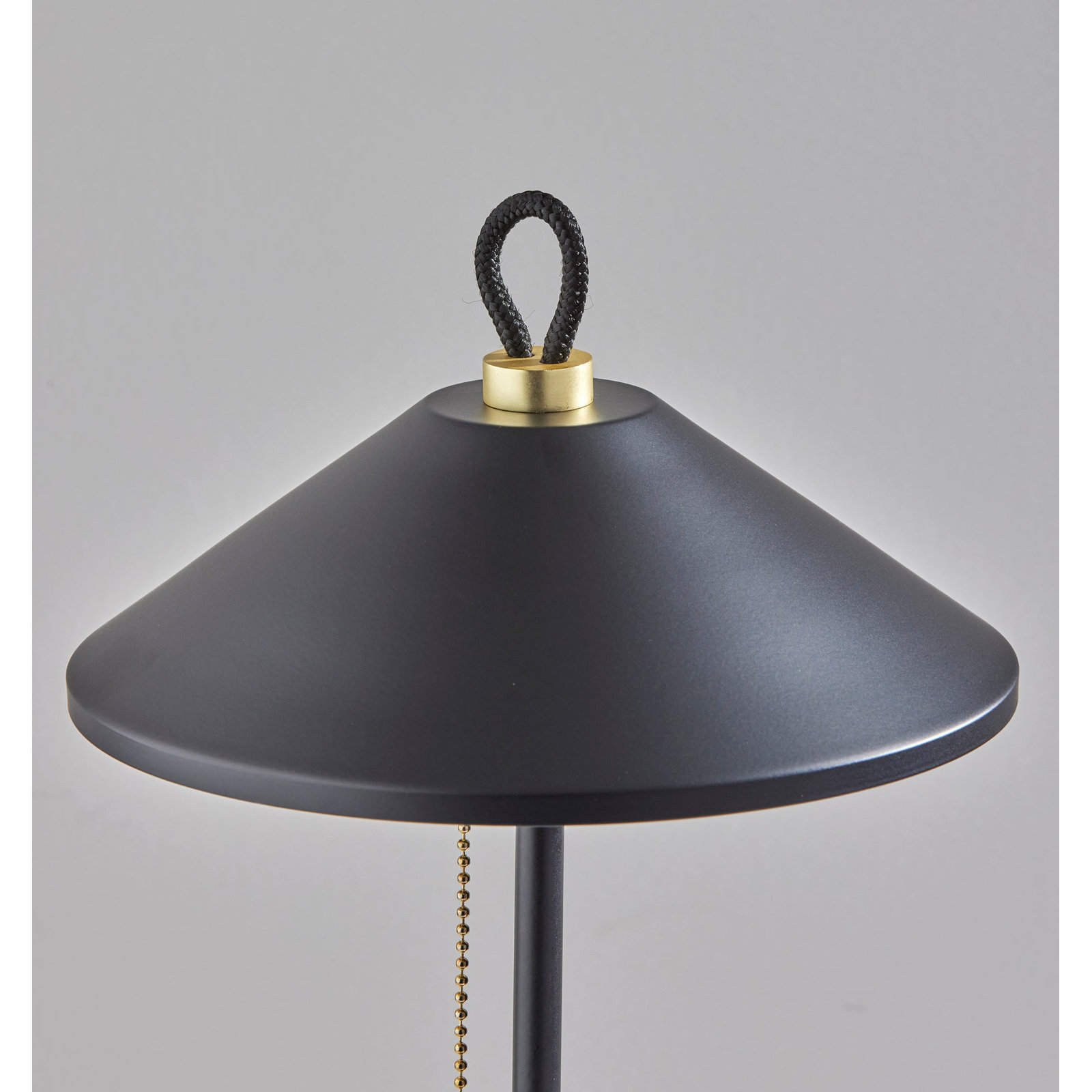 Abington Metal Desk Lamp, Black, Black