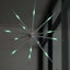 Guirlande lumineuse à DEL pour garage avec 14 tubes en plastique (blanc froid)