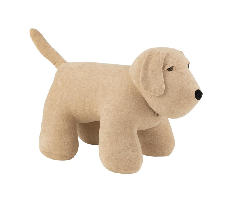 Dorffman Floor Door Stop, Beige