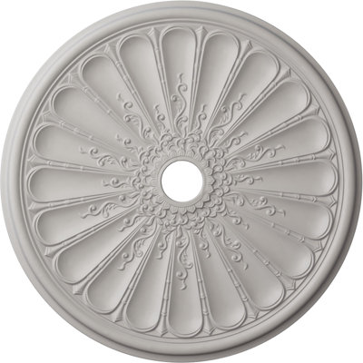 Médaillon de plafond Kirke de 31 1/2 po x P 3 5/8 po x P 1 1/2 po (convient aux auvents jusqu'à 3 5/8 po)