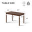 Table de salle à manger rectangulaire Linden-889674527-889781355