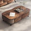 Table basse à quatre pieds avec rangement-98347090