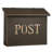 Classic Brass Wall Mounted Mailbox-32255940-32255939