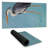 Grey heron - 15.75"x31.50" Desk mat