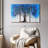 " Blue Moonlight Tree "-98978948
