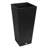 Cara 28" Square Composite Pot Planter with Plant Shelf-31645026