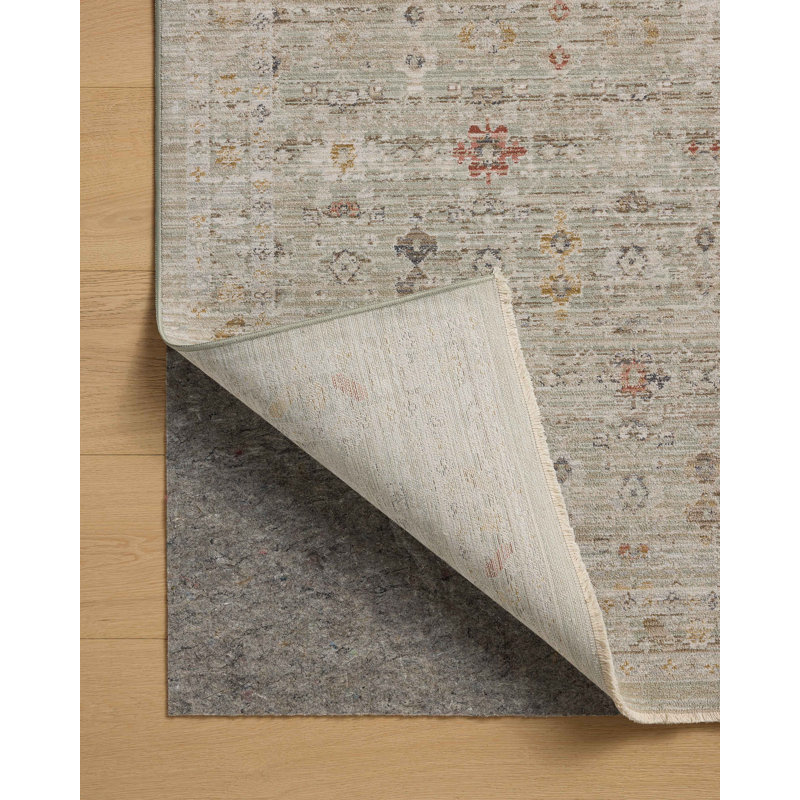 Spa Multi Hand-Knotted Synthetic Runner Rug 2'-7" x 10'-0"
