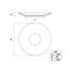 21cm Porcelain Appetiser Plate