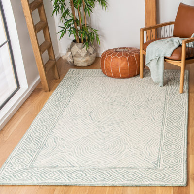 Roslyn Hand Tufted Wool And Cotton With Latex Oriental Rug