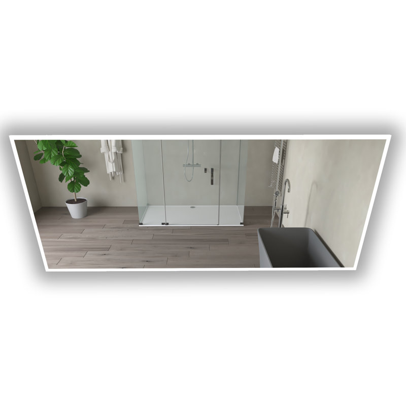 Simona Modern LED Bathroom Vanity Mirror, 30" x 72"