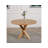 Oregon 110cm Round Solid Oak Dining Table