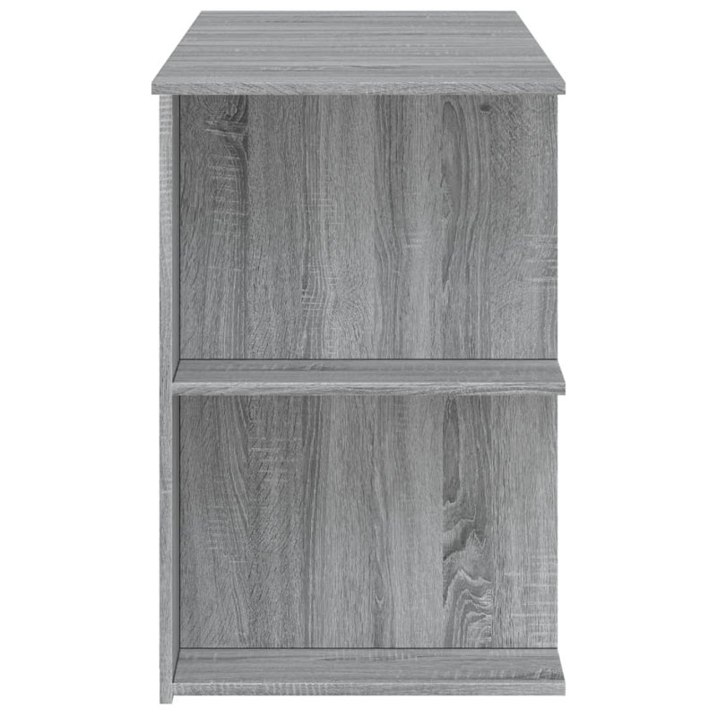 Desk, Grey/Sonoma