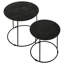 Table gigogne 2 pièces Matte