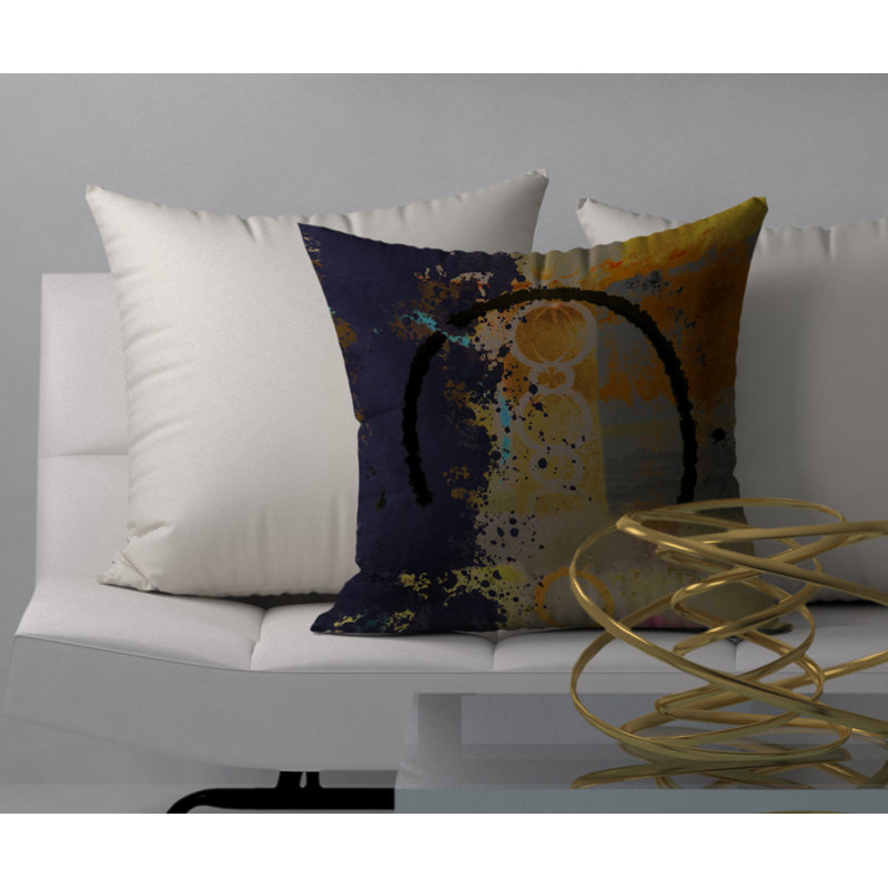  Housse et insert de coussin carré inégalé Fresraîch, 18" x 18"