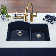 Pull Down Single Handle Kitchen Faucet with Accessories