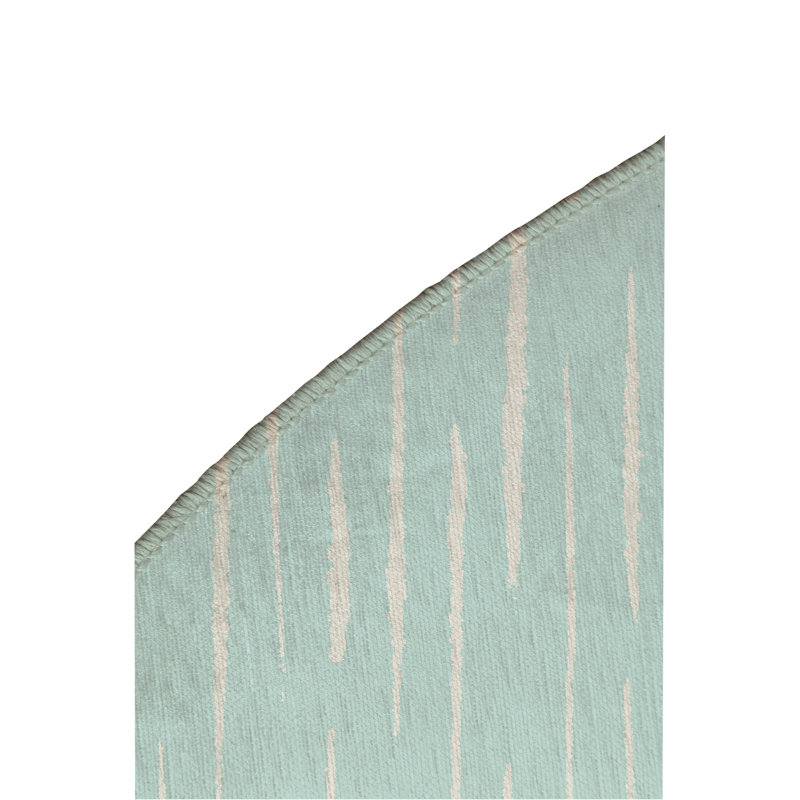 Lak Non-Slip Outdoor Rug, Round 5'