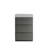 24'' Single Bathroom Vanity with Plastic Top