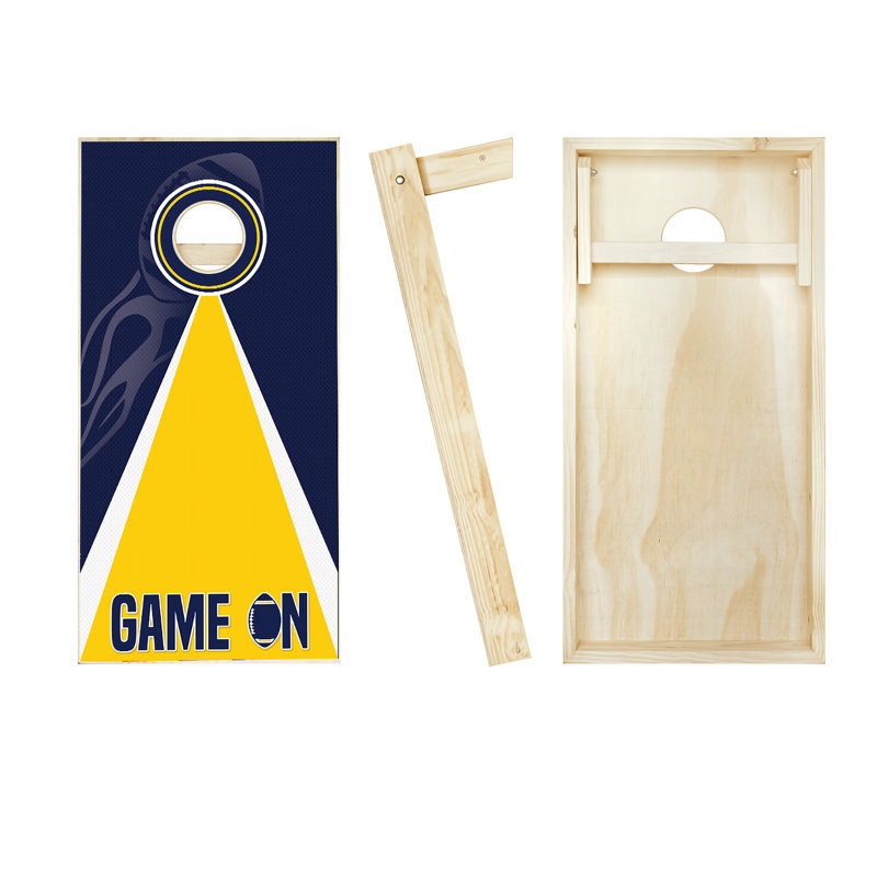 2' X 4' Game On Cornhole Set With Hole Lights