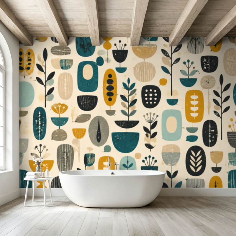 Adhésif mural amovible Peel and Stick, 99.6" L x 144" W