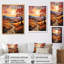 «Charnock Countryside Autumnal Orchard Patchwork I», reproduction sur toile-1017114658-1017114709