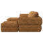 Canapé modulaire Boneless de 132 po avec siège profond, canapé Cloud en forme de U pour le salon, canapé 4 places sans os avec 2 repose-pieds, canapé modulaire à combinaison flexible, aucun assemblage requis-1894638520
