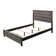 Latitude Run® Wood Panel Bed Grey Oak | Wayfair