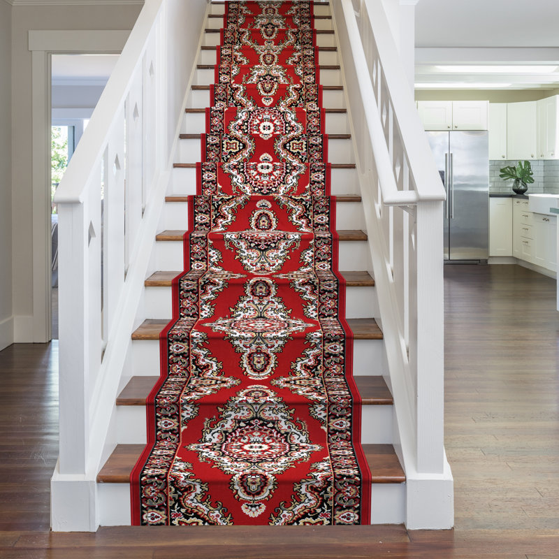 Stair Runner Agosto Oriental Indoor Area Rug, Runner 630cm x 70cm