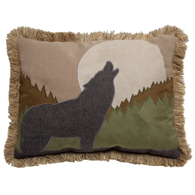 Howling Wolf Pillow