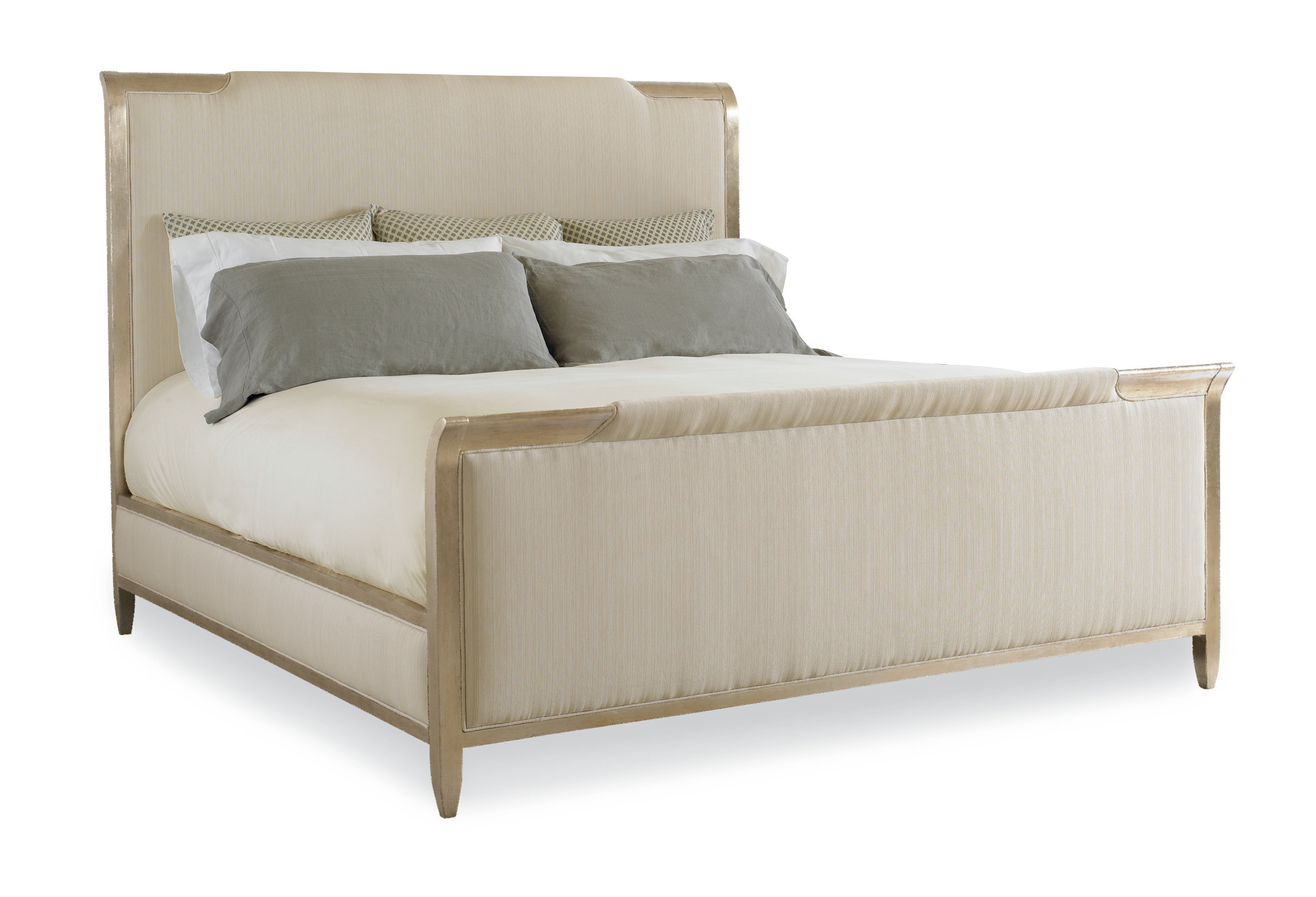 Caracole Classic Upholstered King Bed
