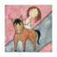 « rose cheval », art sur toile-33522503