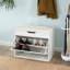 4 Pair Shoe Storage Bench