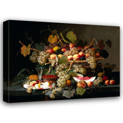 «Lark Manor ™ Bolokofsky», art sur toile tendue de la galerie Ronald: Still Life with Fruit
