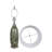 Verdant Glow Table Lamp - Green Art Glass - Set of 2