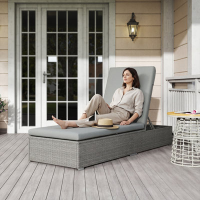 195cm Long Single Chaise