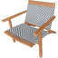 Barcelona Outdoor Lounge Chair
