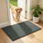 Tapis de bain rectangulaire antidérapant en polyester luxueux ultra doux et absorbant Luxury Chenille-448502988-448502989