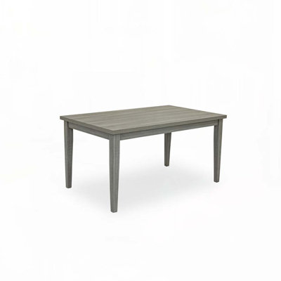 Table de salle à manger en bois avec 4 pieds
