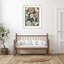 «Vase of Wildflowers» par Incado, impression sur bois encadrée-100672432