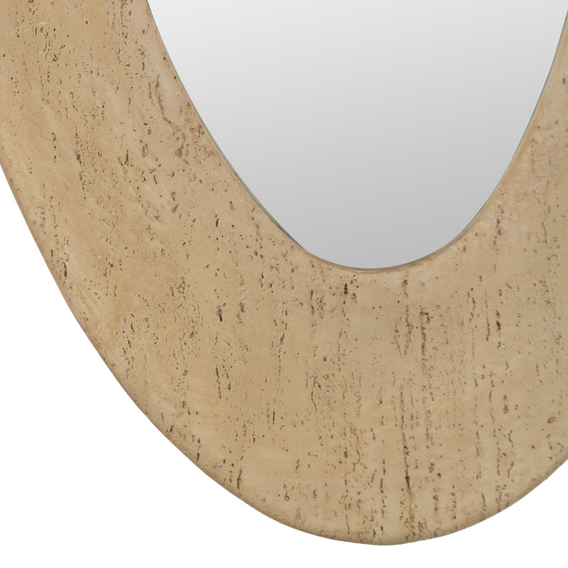 Calyssa Metal Mirror, Oval, 120cm H x 60 cm W
