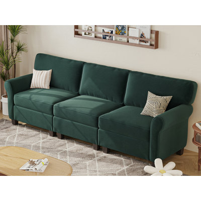 94" Wide Rolled Arm Sofa