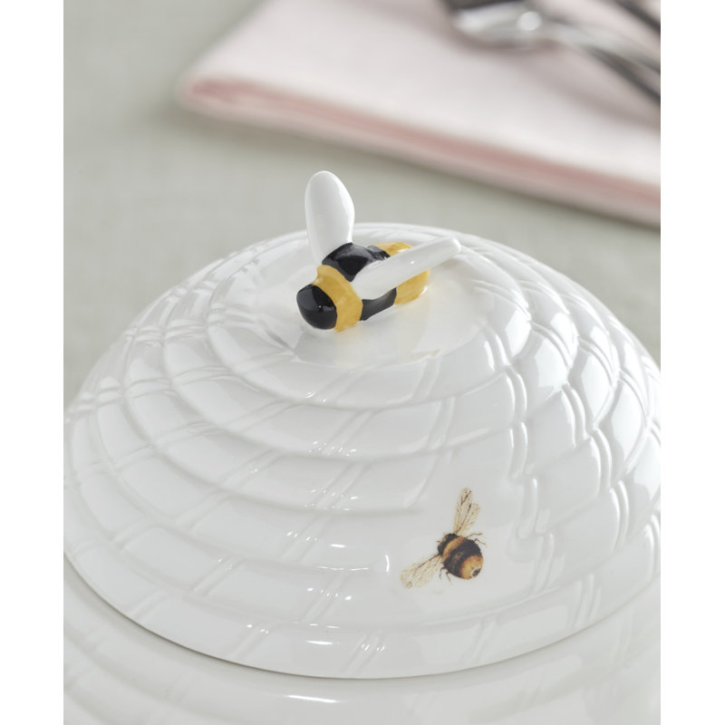 Lenox Butterfly Mdw Beehive Candy Jar