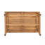 Table basse de patio en bois d'acacia