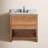 Keaton 31'' Single Bathroom Vanity with Marble Top-1116107821