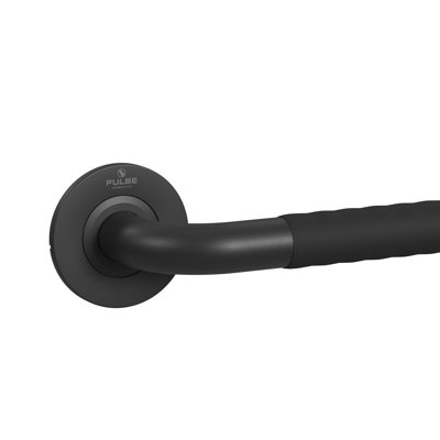 ErgoSafetyBar de 18 po à prise souple ergonomique et souple de 32 mm de diamètre, conforme à l'ADA, capacité de poids de 500 lb