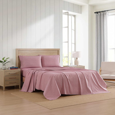 Tommy Hilfiger Printed Percale Cotton Sheet Set