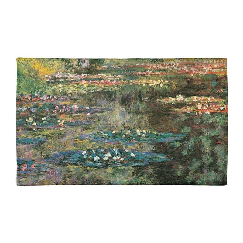 Chenille Floral Indoor Rug, Rectangle 3' x 5'