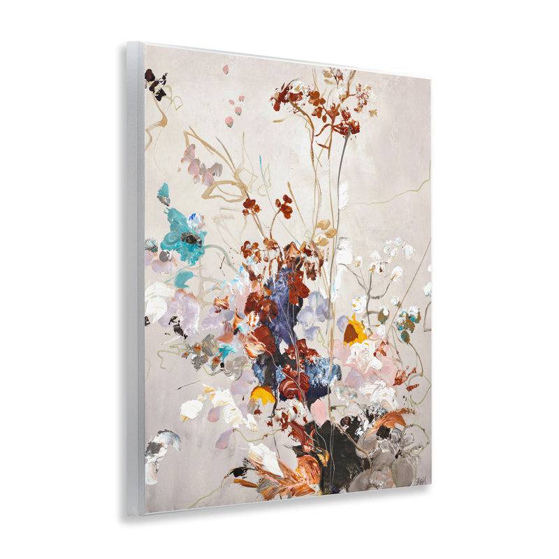 Plaque murale d'abstraction de tons terreux, design par Design Fabrikken
