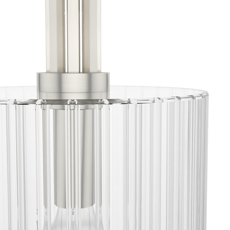 Gatz 1 - Light Cylinder Pendant, Brushed Nickel