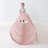 3 Sprouts Recycled Fabric Play Tunnel/Pink
