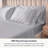 Delara GOTS Certified 100% Organic Cotton Sateen Sheet Set, 400TC Long Staple, Soft & Breathable with Deep Pocket-88040970-105914770